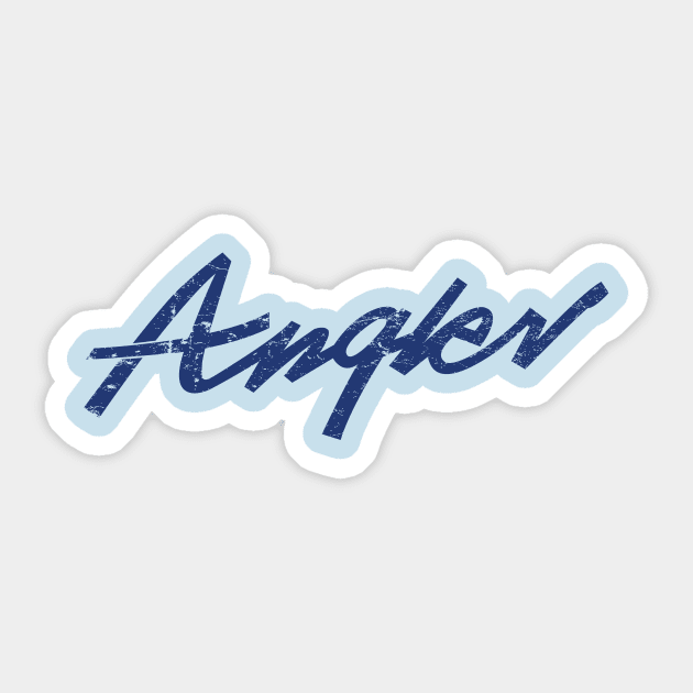 Angler Sticker by MindsparkCreative